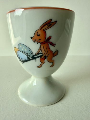 Alter eierbecher ostern hase - ostern,
