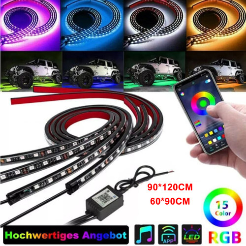 Led unterbodenbeleuchtung - 4x,