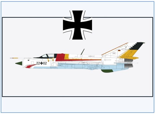 Ha0108 mig 21sps luftwaffe - ha0108/2, mig-21sps
