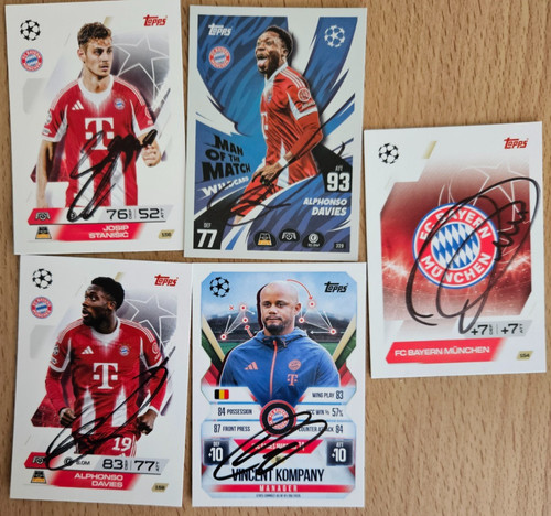 Match attax fc - attax, bayern