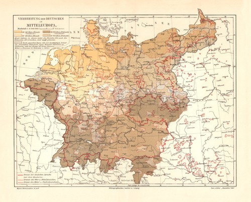 Verbreitung der deutschen - verbreitung,
