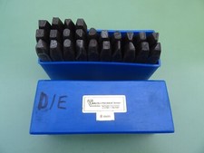 Schlagbuchstaben 8 mm Schlagstempel Stanzen Präge Stempel Schlagzahlen punktiert