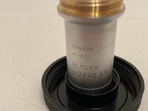 Leica objektiv plan 40x - leica, hi