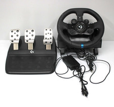 Logitech G923 TRUEFORCE Gaming Rennlenkrad mit Pedalen für PS5, PS4, PC und Mac