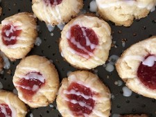 Almond Shortbread Thumbprint