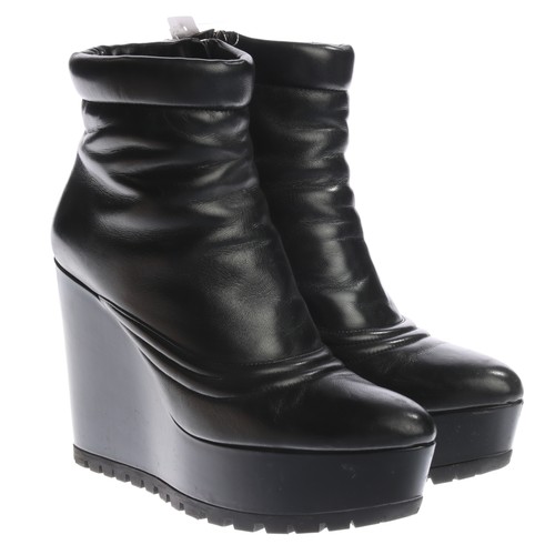 Stiefeletten prada schwarz - stiefeletten,