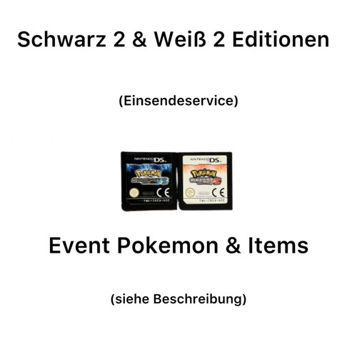 Pokemon schwarz weiß 2 - schwarz,