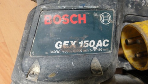 Bosch professional gex 150 - professional, ac