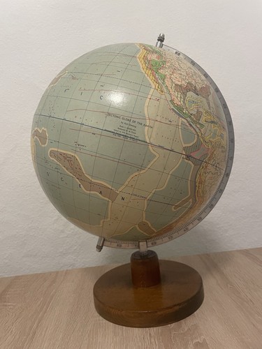 Seltener globus tectonic globe - globus,