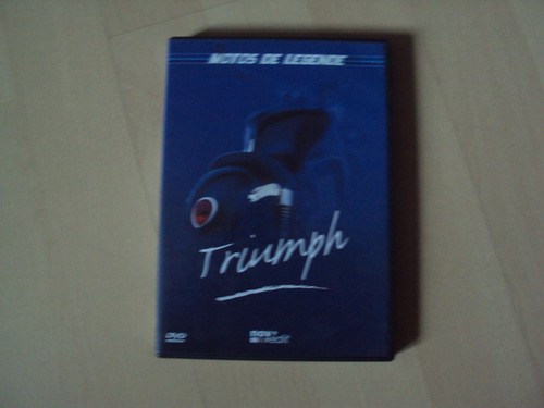 Dvd triumph legend - dvd, bikes
