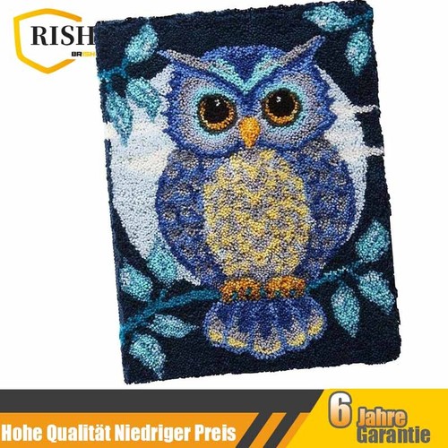Knüpfteppich diy eule - diy,