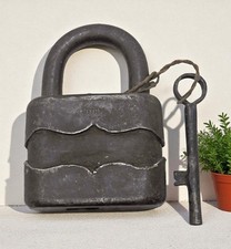 Antik Eisen Groß Pad Schloss