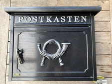 Burg Wächter Sylt 1883 E Stahlblech-Briefkasten, Postkasten. drei Schlüssel