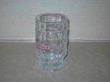 EKU  Bierkrug mit Motiv Glas-Bierkrug Brauereikrug Eichstrich 0,4l guter Zustand