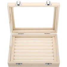 Schmuckbox mit Vitrine aus
