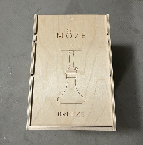 Moze breeze wasserpfeife - moze, glas