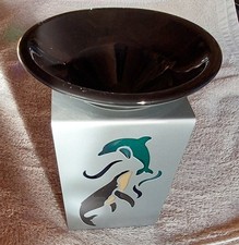 Duftlampe mit Delphin & Wal