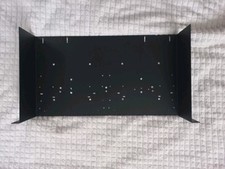 2 HE Adam Hall 8755 Rackablage 19 Ablage schwarz 19 Inch Rack Cradle 2 U  