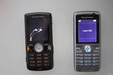 Sony Ericsson Walkman W810i + Sony Ericsson K610i