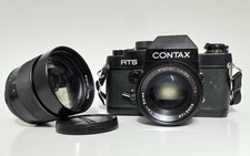 Contax RTS Kamera mit Carl Zeiss Planar T* 1,4 50mm + Planar T* 1,4 85mm SET 