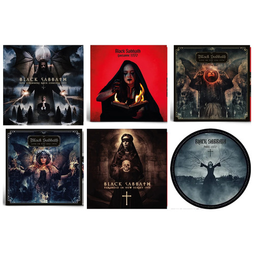 Black sabbath 6 titles - black,