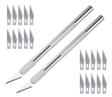 2 Bastelmesser mit 5 / 10 / 20