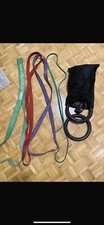 Widenstandsbänder und Gymnastik Ringe