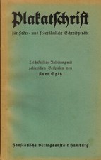 Opitz plakatschrift feder - opitz,, f