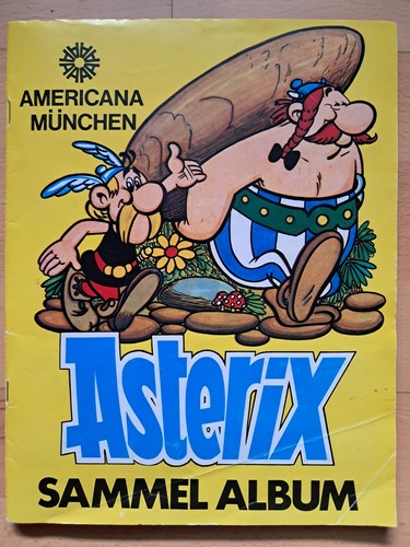 Asterix sammel album von 1972 - asterix,
