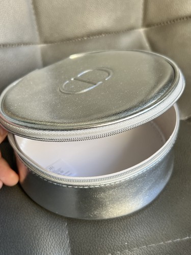 Dior beauty case silber rund - case,