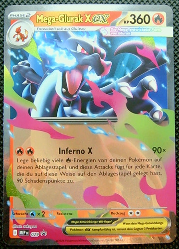 Mega glurak 029 - x, promo