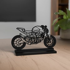 Ducati Monster 937 Modell 3D Dekoration - Geschenk für Motorradfans