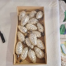 ⭐️ Konvolut - 17 Tannenzapfen aus Glas - Thüringer Glas schmuck