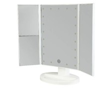 CIEN LED-Kosmetikspiegel Schminkspiegel Spiegel klappbar »MKSLK 6 A2« weiß