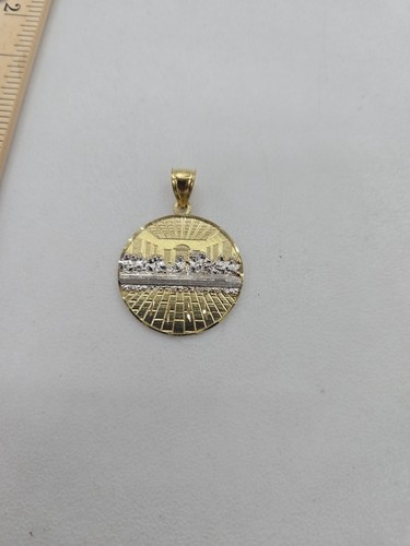 10kt gold abendmahl anhänger - 10kt,
