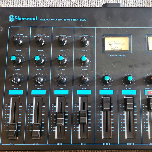 Sherwood audio mixer system - sherwood,