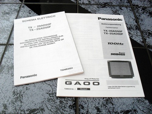 Panasonic 29ad50f - panasonic, tx-29ad50f