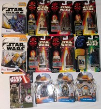 Hasbro Star Wars Figuren Sammlung Konvolut: TPM Episode 1 Rebels Clone Wars POTF