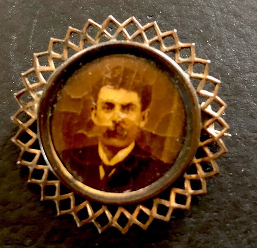 Antike brosche mit foto - antike,