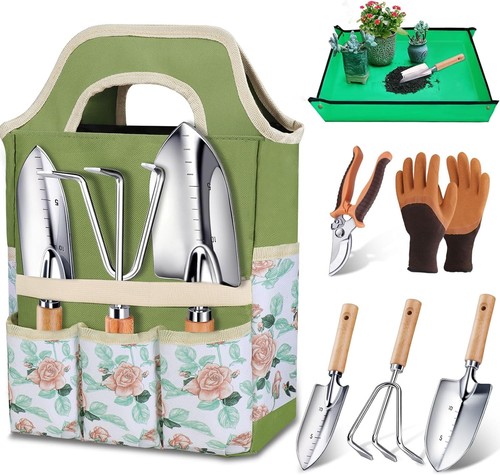 Gartenwerkzeug set edelstahl - set,