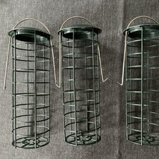 Meisenknödelhalter, Meisenknödelspender, Vogelfutterstation Futtersäule 3 Stück