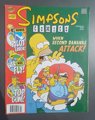 Simpsons comics issue 127 - simpsons, #127