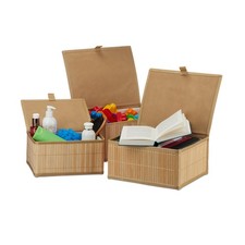 Aufbewahrungskorb Bambuskorb