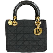 Auth Christian Dior Cannage