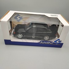 MERCEDES BENZ 190E 190 2.5-16V Evo 2 schwarz black 1990 Solido  Modellauto