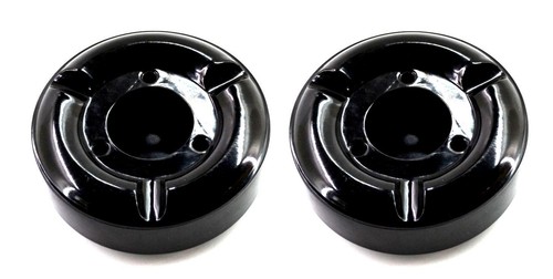 2er set aschenbecher schwarz - set,