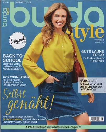 Burda style modemagazin august - burda,