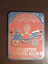 Plakette 17. Deutsche