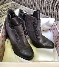 AS98 A.S.98 AirStep Damen Stiefeletten Boots Echtleder Gr. 39 grigio grau