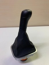 Schaltknauf Schaltsack Leder ORIGINAL VW Polo 6R 6C  mit Rahmen 6R0 711 113 M